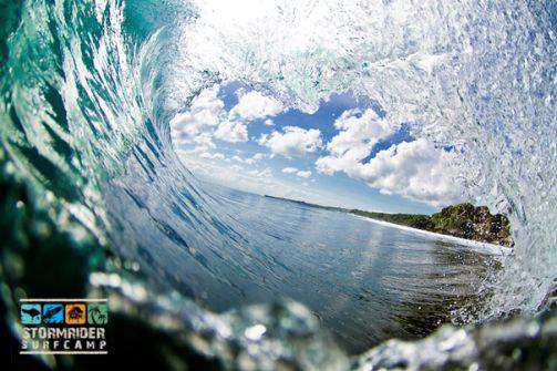  Ride the Tube Luke<br/>One of many tubes on Bali. Want to checkout our Bali Surfcamp Life Images?