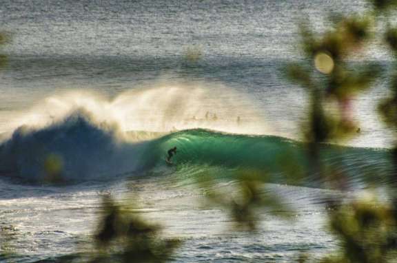 Impossible surf spot bali